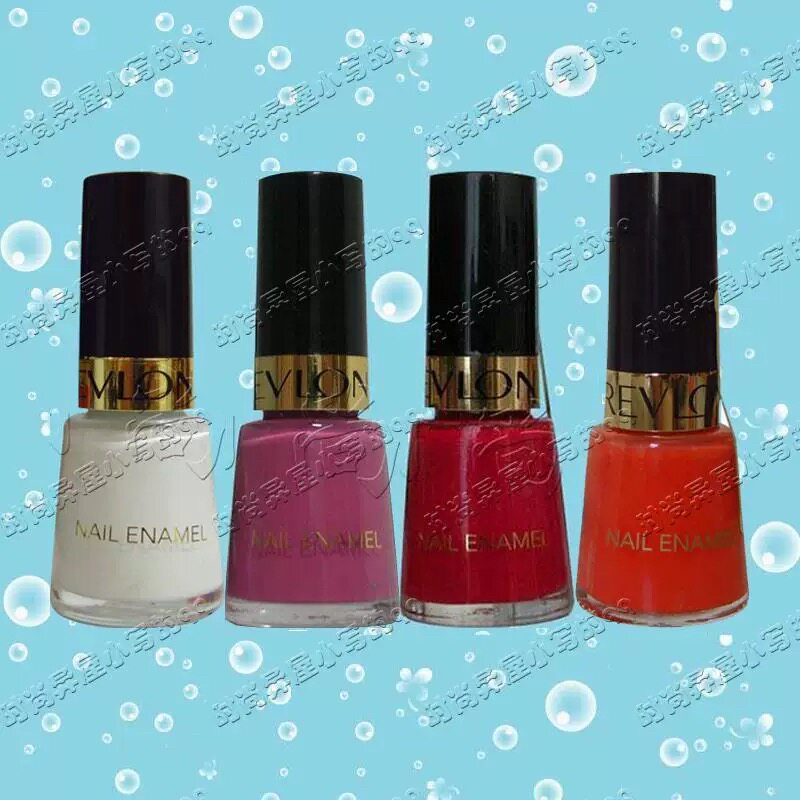 皇冠信誉 Revlon露华浓 指甲油8ml 30#正红 大红 中国红 易上色