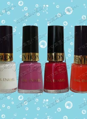 皇冠信誉 Revlon露华浓 指甲油8ml 30#正红 大红 中国红 易上色