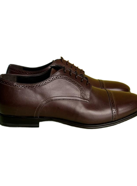 现货清货 超低特价公价4880意大利产ALBERTO GUARDIANI牛皮德比鞋