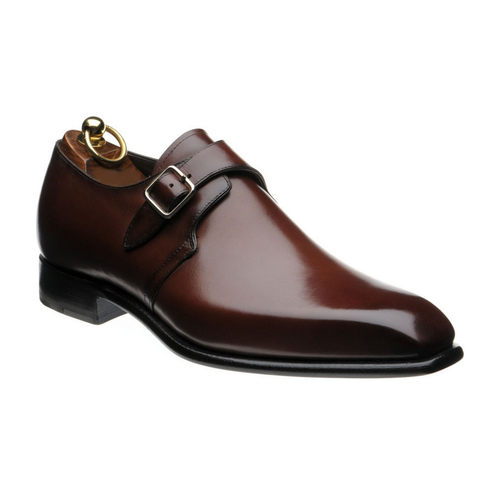 专卖19800 咖色 雕花皮底 重工 擦色小牛皮 固特异孟克鞋