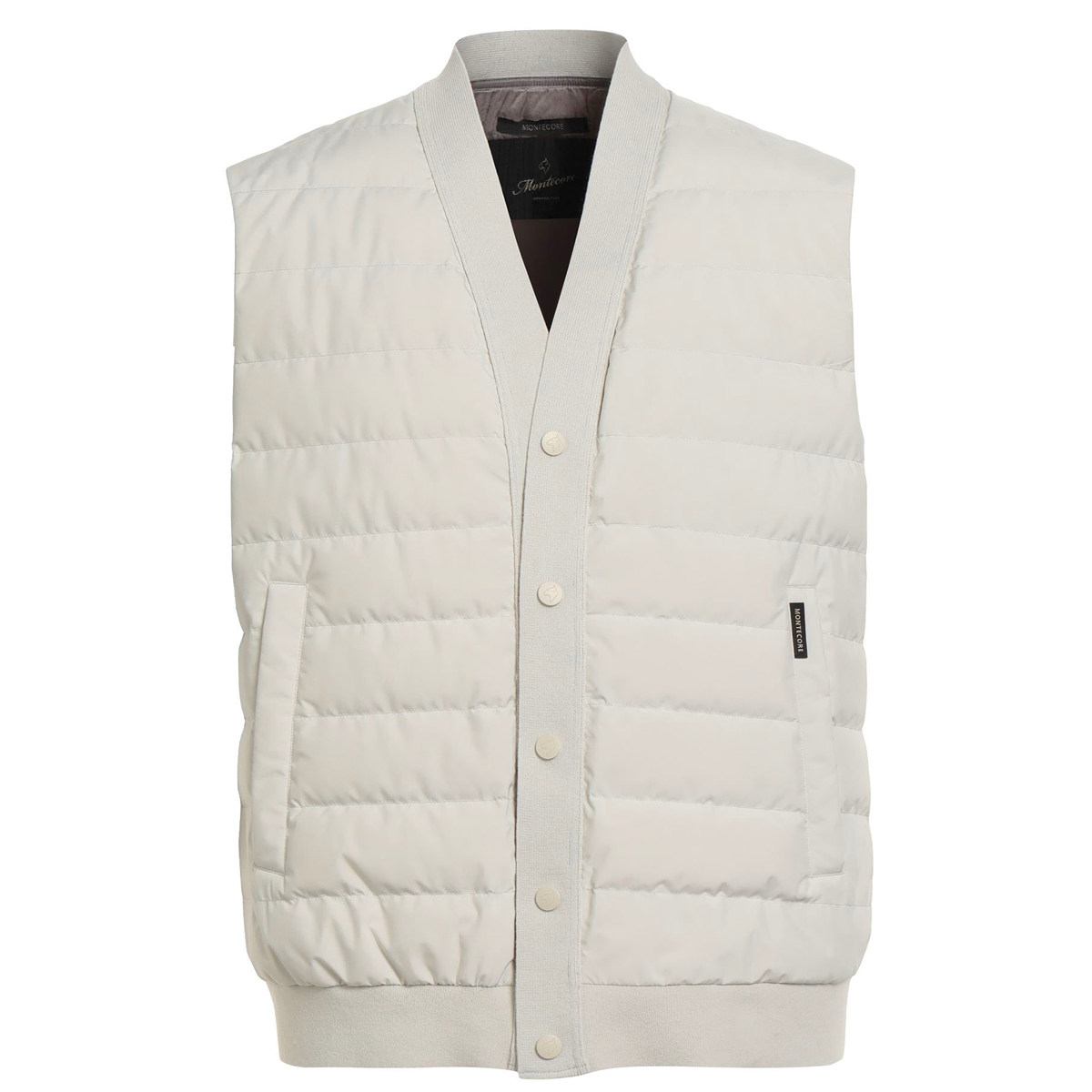 高品质推荐 意大利超一线 MONTECORE 25秋冬新款 白鹅绒羽绒马甲