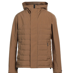 专业品牌 高端一线MONTECORE 秋冬 科技面料薄款白鹅绒连帽羽绒服