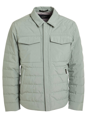 高品质推荐 意大利超一线MONTECORE25秋冬新款浅绿色白鹅绒羽绒服