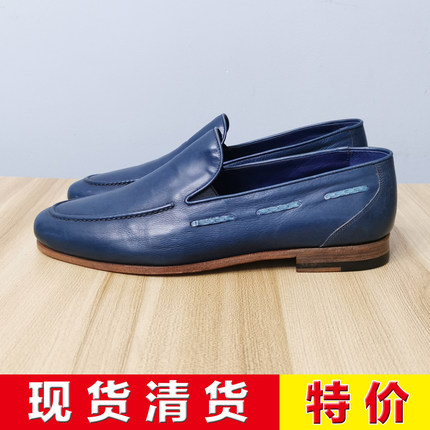 特价清货 公价12800 法国醉顶吉超一线 Z 四季 蛇皮镶嵌乐福鞋