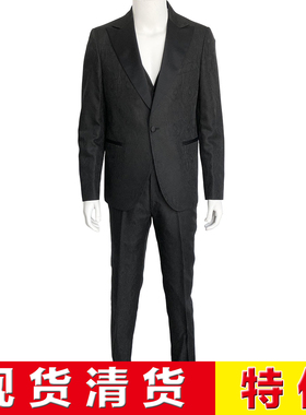 特价现货 公价28000 意大利超一线 C 四季色织腰果花三件套服套装