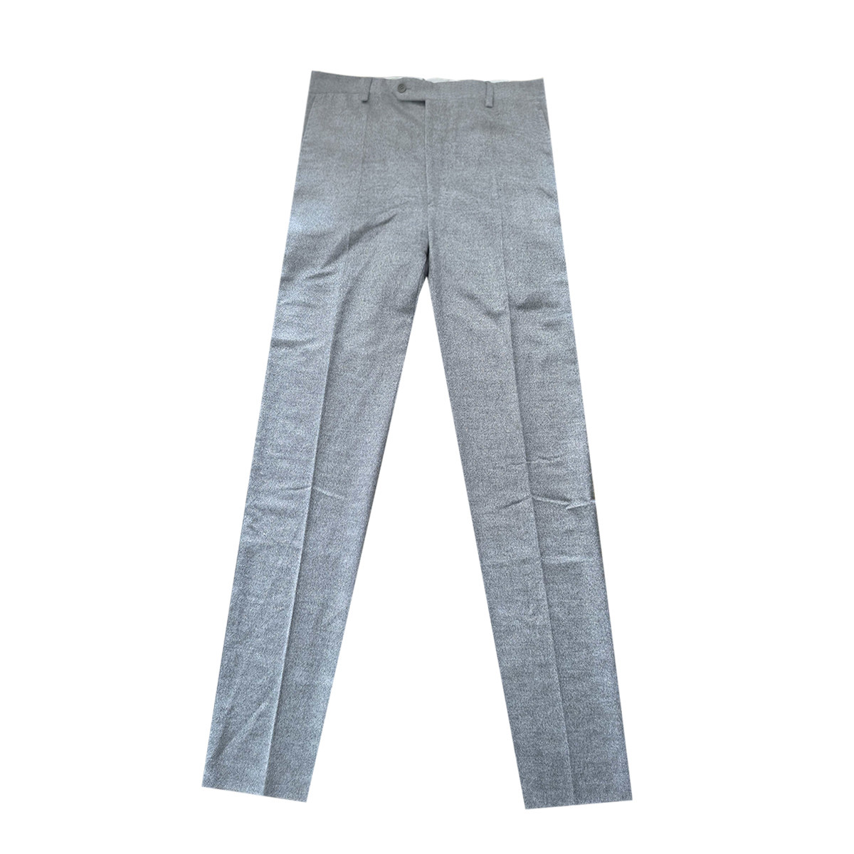 现货 意大L衣线 K 秋冬 灰色 山羊绒 商务休闲 男士西裤