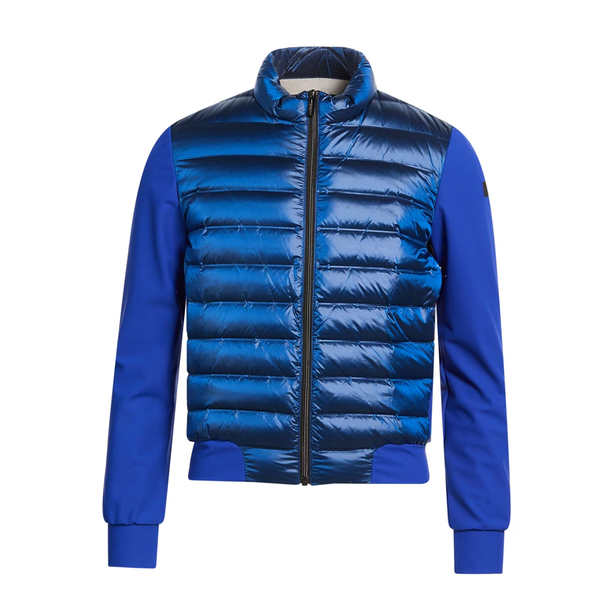 意大利一线休闲R 秋冬吉致工艺精致细节蓝色科技面料白鹅绒羽绒服