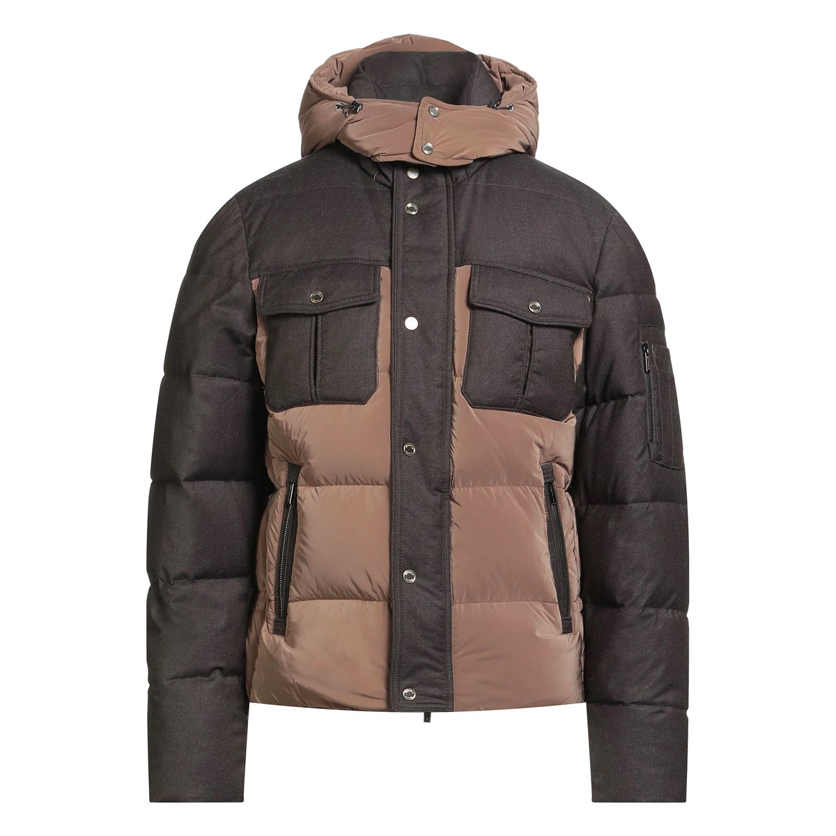 为法国H意大利K代工 羽皇M 秋冬 科技面料 西伯利亚白鹅绒 羽绒服