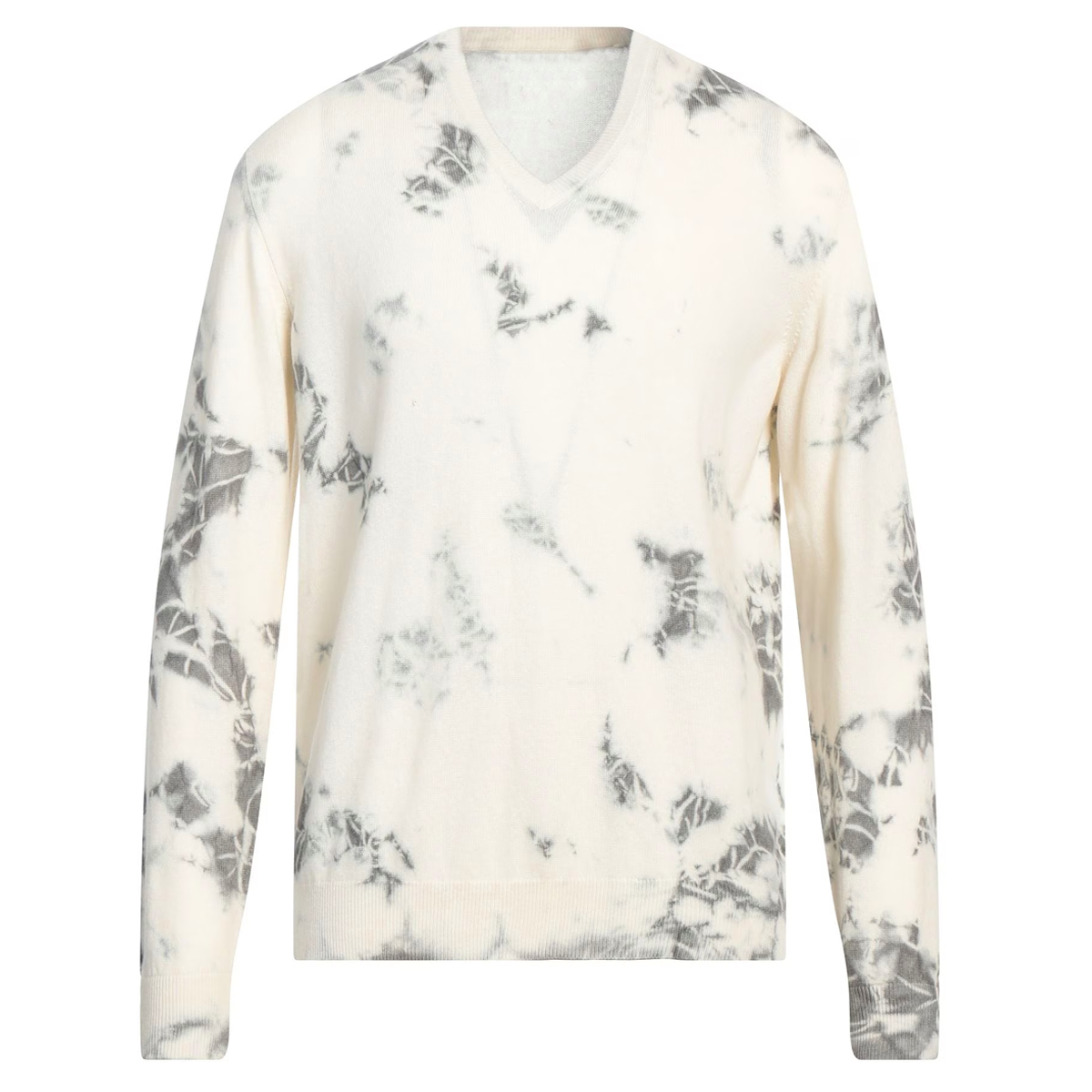 顶吉休闲 超一线 MASSIMO ALBA 秋冬 撞色提花 山羊绒 V领毛衣