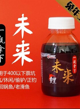 泷泽翼未来一瓶拿下大鲤鱼黑坑饵料添加剂小药垂钓