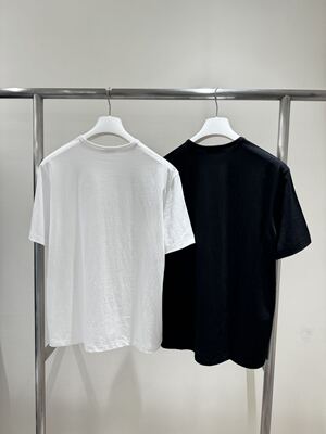 现韩国东大门26春夏款MASCULINE香味休闲百搭纯色短袖T 推荐