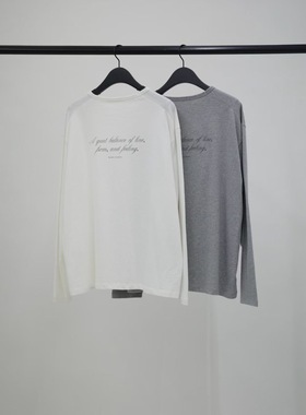 现 25冬季新款韩国东大门object时尚热卖真品休闲人气长袖T恤