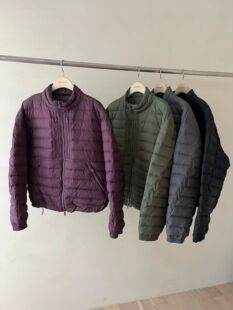现韩国东大门26秋款self service排骨羽绒服女短款轻薄款复古外套