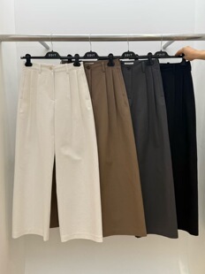 简约休闲长裤 现26春季 气质修身 韩国东大门EDIT女装 新款