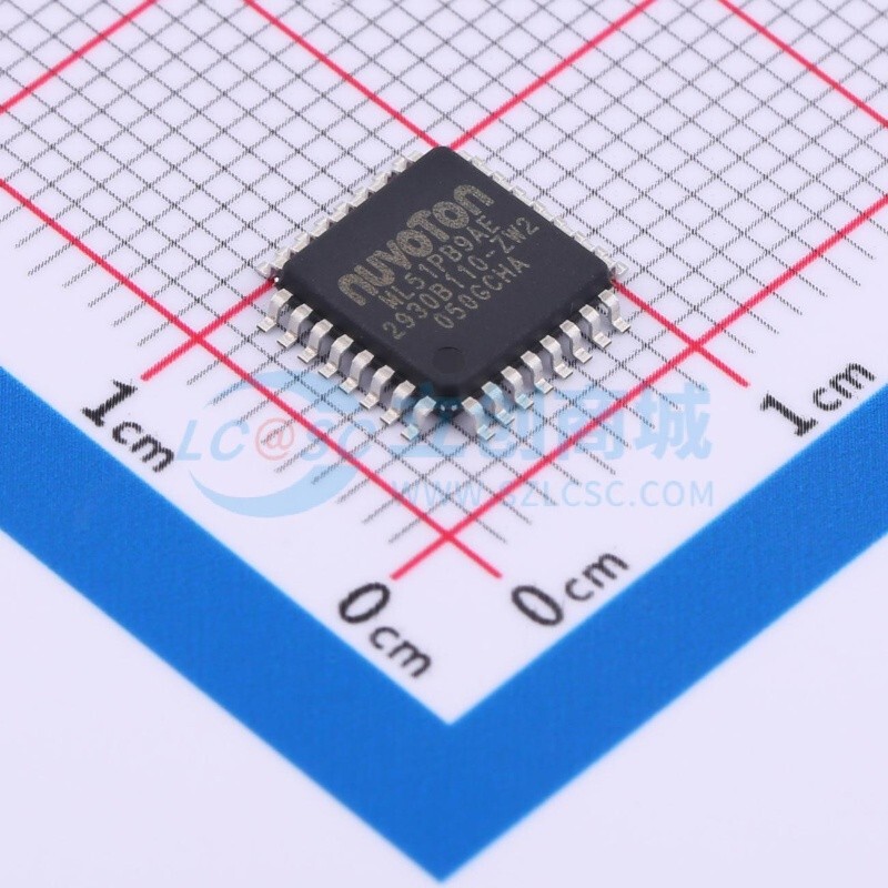 单片机(MCU/MPU/SOC) ML51PB9AE LQFP-32 NUVOTON(新唐)