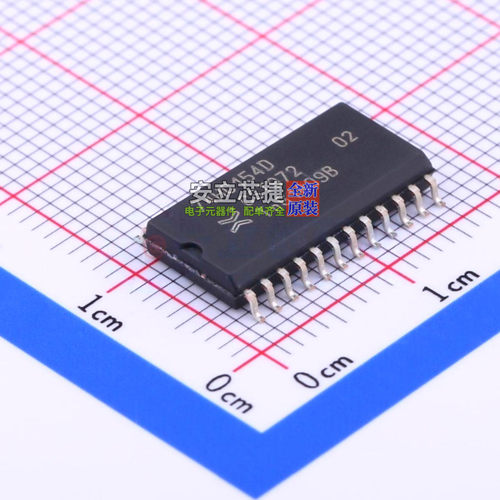 信号开关/编解码器/多路复用器 74HC154D,653 SOIC-24 Nexperia(