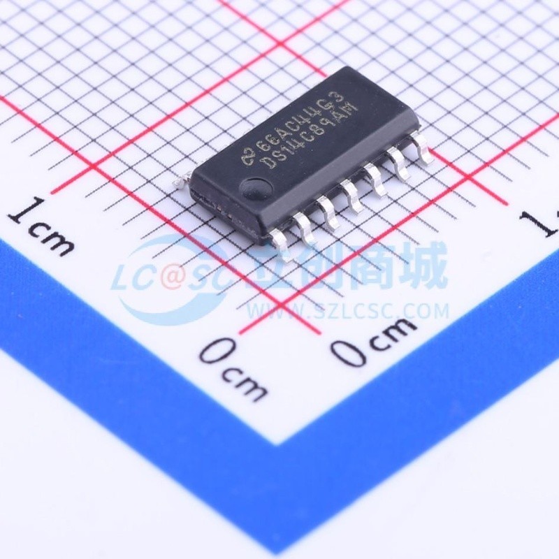 RS232芯片 DS14C89AM/NOPB SOP-14 TI/德州 电子元器件 原装正品