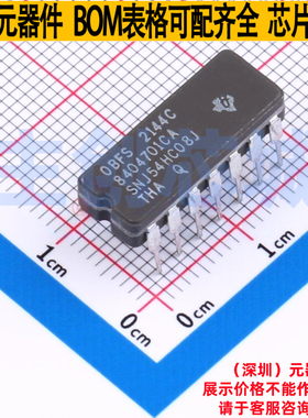 逻辑门 SNJ54HC08J CDIP-14 TI/德州 电子元器件配单全新原装