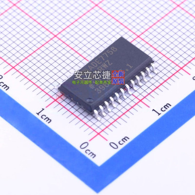 电能计量芯片 ADE7758ARWZ SOP-24 ADI(亚德诺) 电子元件全新原装