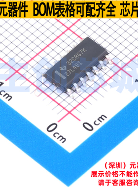 精密运放 TLC27L4BIDR SOIC-14 TI/德州 电子元器件配单全新原装