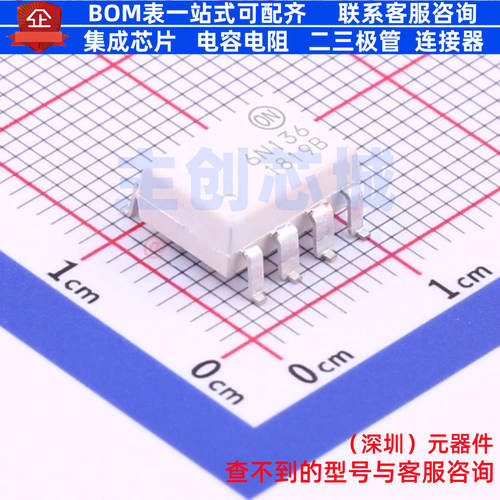 逻辑输出光耦 6N136SDM SOP-8-2.54mm onsemi(安森美) 电子元器件