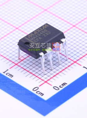 RS-485/RS-422芯片 MAX3488EPA+ PDIP-8 MAXIM(美信) 电子元器件