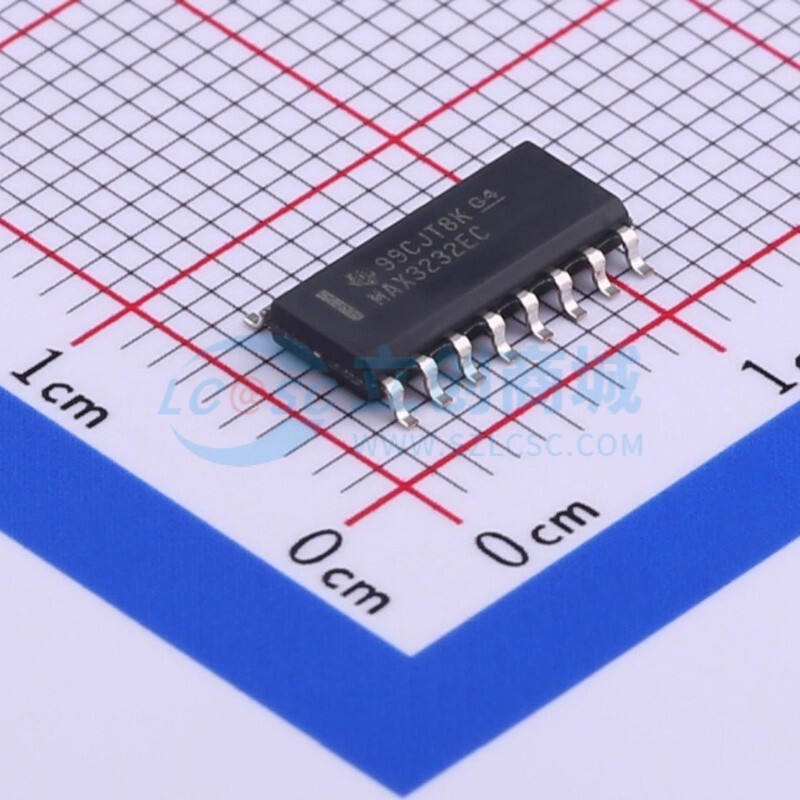RS232芯片 MAX3232ECDR SOIC-16 TI/德州 电子元器件配单原装正品