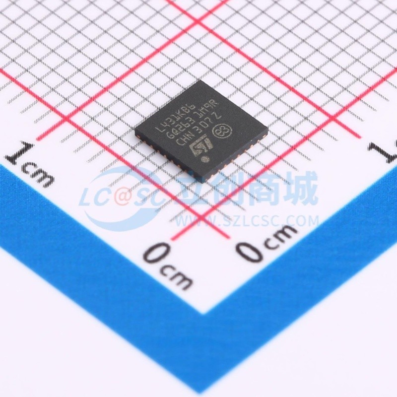 单片机(MCU/MPU/SOC) STM32L431KBU6TR UFQFPN-32 ST(意法半导体)