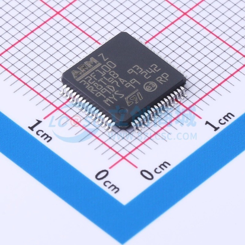 单片机(MCU/MPU/SOC) STM32F100R8T6BTR LQFP-64 ST(意法半导体)