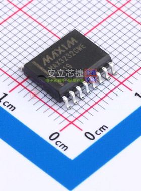 RS232芯片 MAX3232CWE+ SOIC-16 MAXIM(美信) 电子元器件全新原装