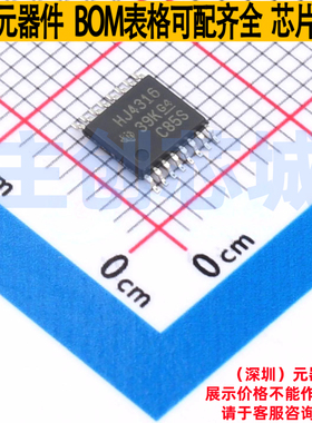 模拟开关/多路复用器 CD74HC4316PWR TSSOP-16 TI/德州 全新原装