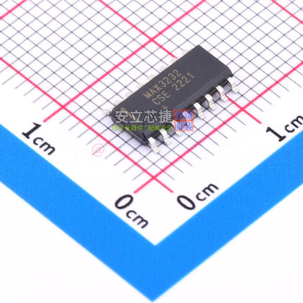RS232芯片 MAX3232CSE+T SOIC-16 MAXIM(美信) 电子元件全新原装