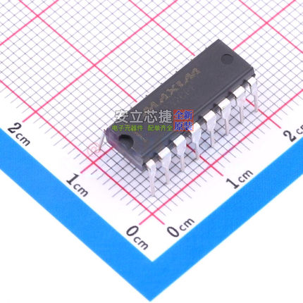 RS232芯片 MAX232CPE+ DIP-16 MAXIM(美信) 电子元件配单全新原装