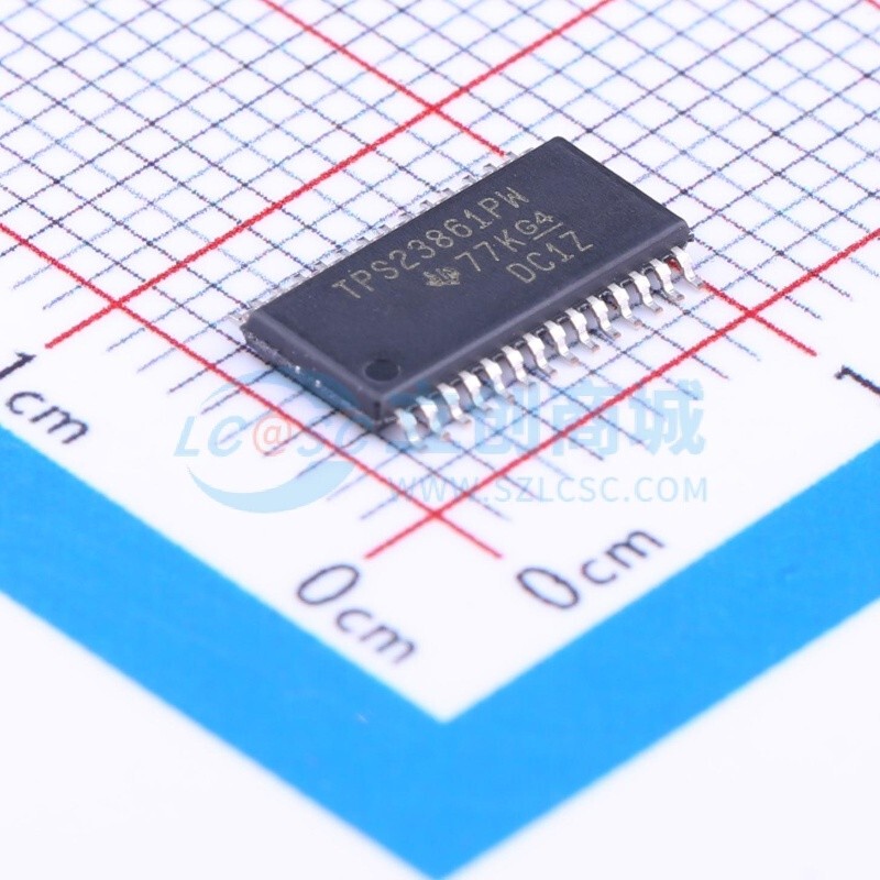 以太网供电(PoE)控制器 TPS23861PWR TSSOP-28 TI/德州 原装正品