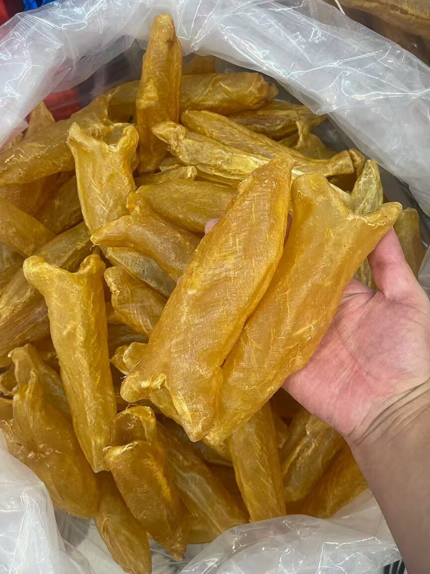 正宗黄花胶天然深海鱼鳔鱼泡孕妇滋补品胶原蛋白鱼胶干货正品