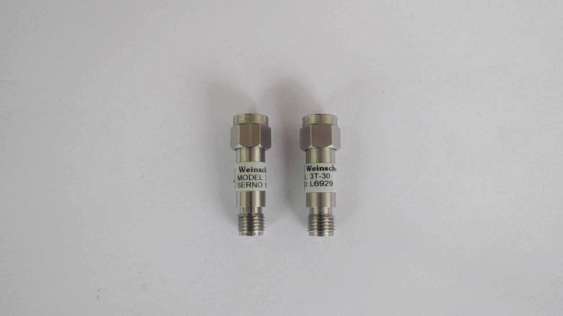 3T-30 weinschel 30dB DC-12.4GHz 2W SMA 射频同轴固定 衰减器