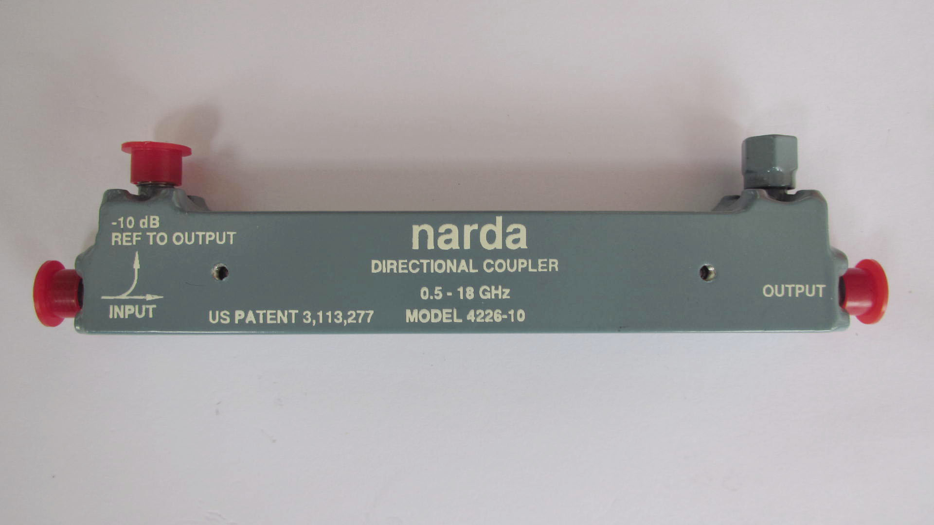 4226-10 narda 0.5-18GHz 10dB 射频微波同轴超宽带定向耦合器