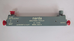 4226-10 narda 0.5-18GHz 10dB 射频微波同轴超宽带定向耦合器