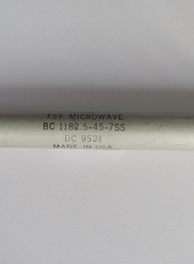 美国进口 1155-1210MHz SMA母 RF 射频微波同轴圆管带通滤波器