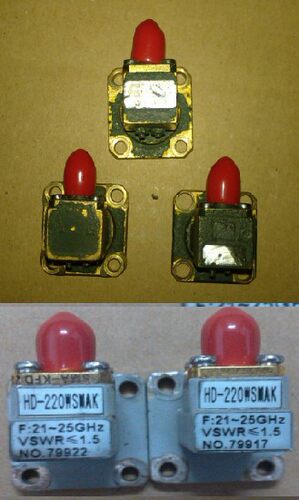 flann 20094-SF40 17.6-26.7 GHz 50Ω 2.92mm WR42 波导转接器