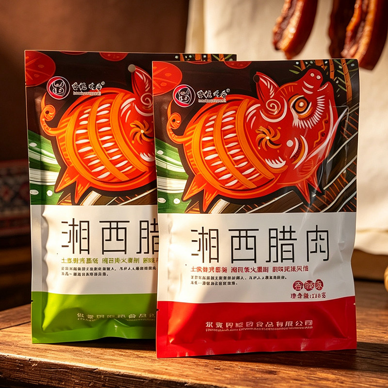 湖南张家界特产湘西腊肉即食小吃土家零食烟熏腊肉麻辣腊肉伴手礼