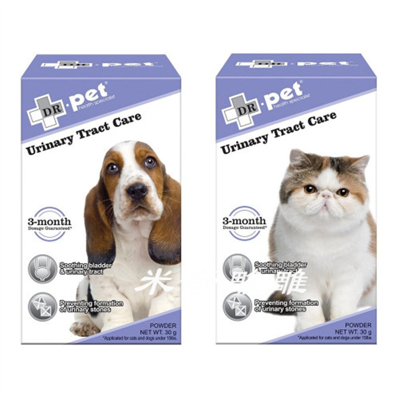 美国Dr.Pet泌尿道保健健康配方30g宠物猫狗预防尿尿道发炎27年4月