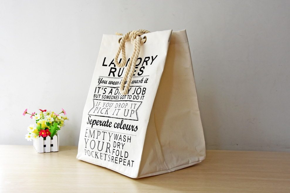 ZAKKA Large Solid Cotton and hemp Storage bag Coarse cotton rope Practical shopping bag Bags Moving bagsin the Storage consolidation , Home Storage appliances , Storage bucket , Laundry Bin  category - from Buy2taobao.com to provide professional Taobao agent buy service