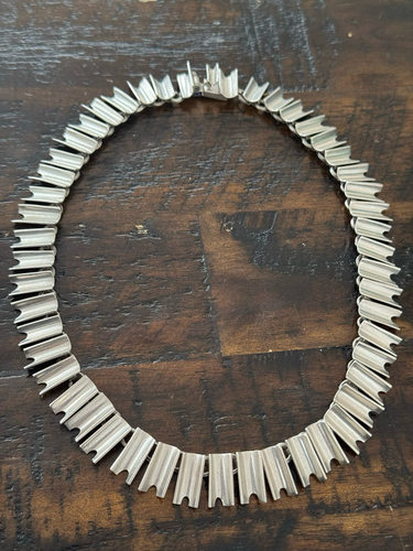 国内现货墨西哥纯银素银时尚设计项链105克