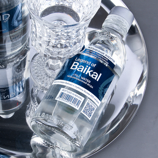 俄罗斯进口丽珍贝加尔饮用天然水330ml/750ml玻璃瓶贝加尔湖