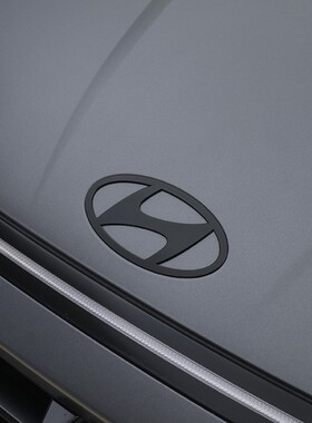 现代全新索纳塔十一代NLINE黑骑士前车标DN8PEFL黑武士尾标系列