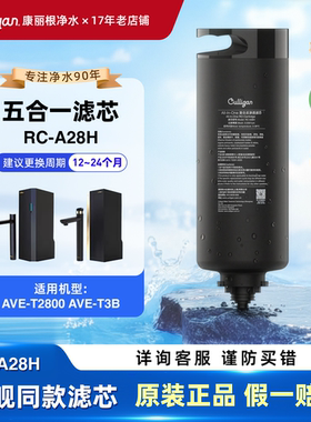 康丽根小黑龙T2800净水器滤芯 配件耗材RO反渗透一体复合滤芯5合1