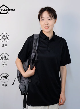 Pentagon五角战术Vanquish Polo Shirt夏季户外速干战术T恤短袖男