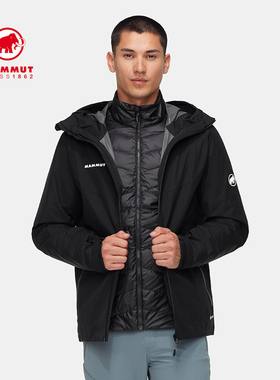 猛犸象MAMMUT Convey防风防水透气GTX3合一男款冲锋衣