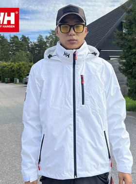 【经典款】HELLY HANSEN/HH 25秋男款防泼水梭织抓绒外套软壳CREW